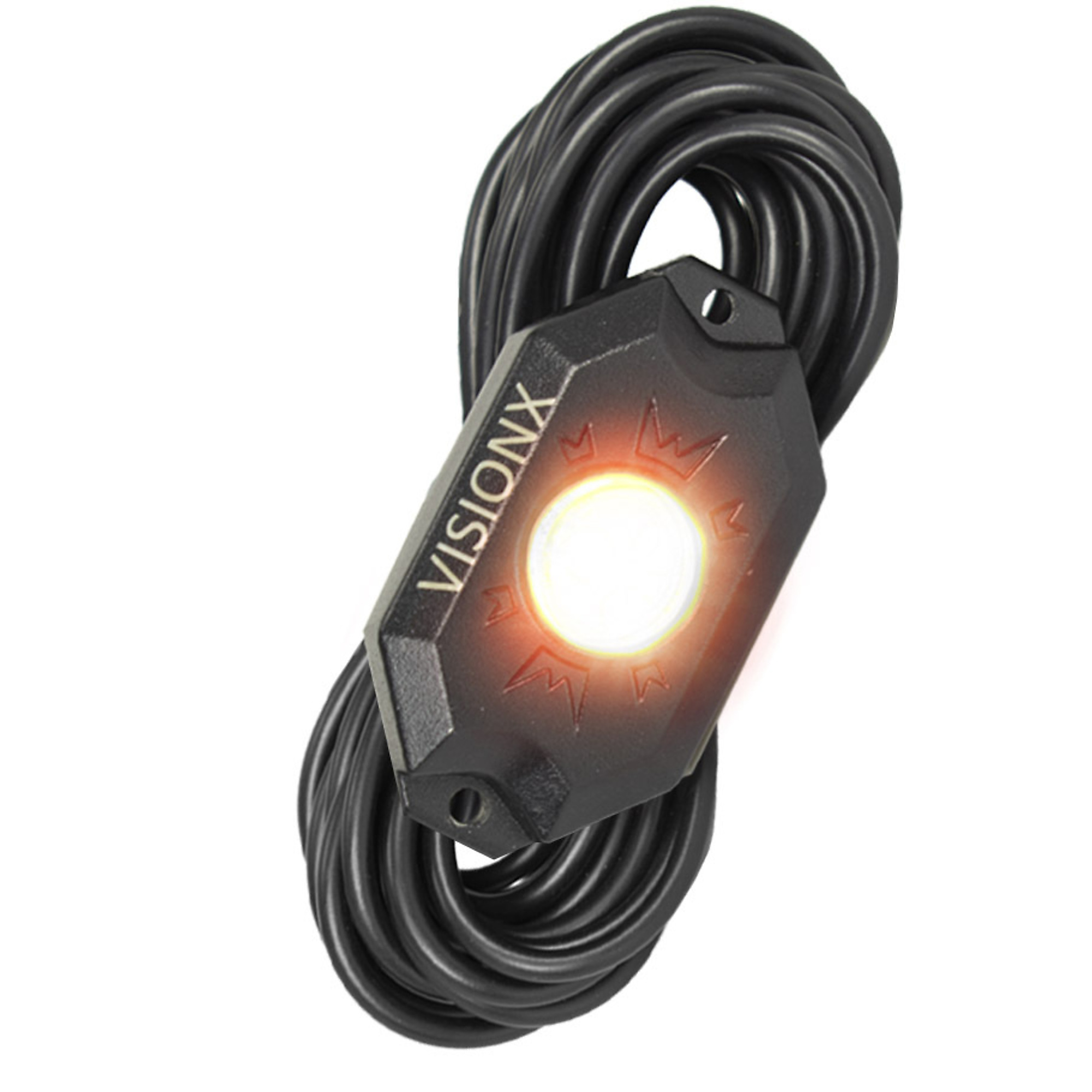 Vision X LED Rock Light Pair - Ultra Bright White Output, Weatherproof, Model# 9960302